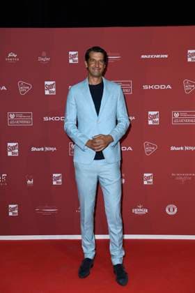 Jonas Boldt arriving at the SPORT BILD Award ceremony on 26 08 2024 at the Fischauktionshalle in Hamburg
