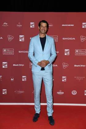 Jonas Boldt arriving at the SPORT BILD Award ceremony on 26 08 2024 at the Fischauktionshalle in Hamburg
