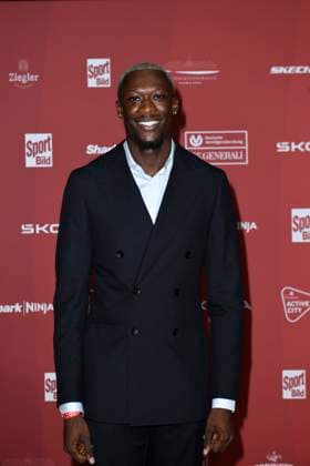 Owen Ansah arriving at the SPORT BILD Award ceremony on 26 08 2024 at the Fischauktionshalle in Hamburg