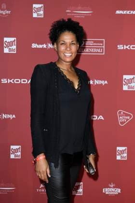 Navina Omilade DFB Team European Champion on arrival at the SPORT BILD Award ceremony on 26 08 2024 in the Fischauktionshalle in Hamburg