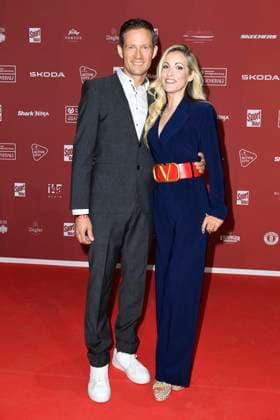 Andrea Kaiser and her husband Sebastien Ogier at the Sport Bild Award ceremony on 26 08 2024 in Hamburg Sport Bild Award 2024 ceremony in Hamburg