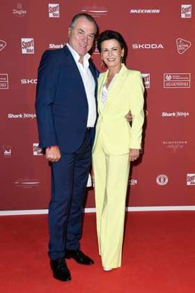 Clemens and Margit Toennies at the Sport Bild Award ceremony on 26 08 2024 in Hamburg Sport Bild Award 2024 ceremony in Hamburg