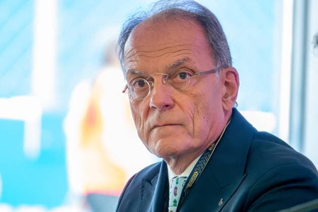 Giuseppe Redaelli (President of Autodromo Nazionale Monza) during Formula 1 - Pirelli Gran Premio d Italia 2024 - Conferenza Stampa, Formula 1 Championship in Monza, Italy, August 27 2024  Copyright: xLucaxRossini IPAxSportx xipa-agex xx IPA_49108327 IPA_Agency_IPA49108327