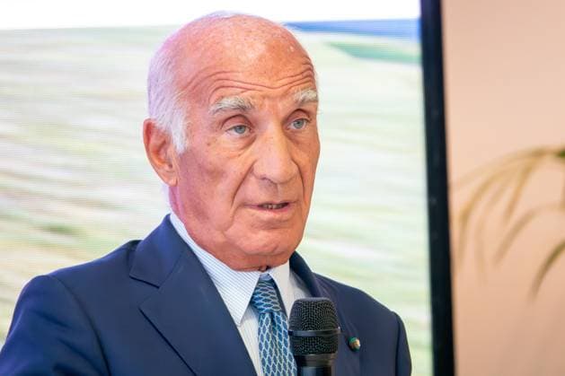 Angelo Sticchi Damiani (President ACI - Automobile Club d Italia) during Formula 1 - Pirelli Gran Premio d Italia 2024 - Conferenza Stampa, Formula 1 Championship in Monza, Italy, August 27 2024  Copyright: xLucaxRossini IPAxSportx xipa-agex xx IPA_49108356 IPA_Agency_IPA49108356
