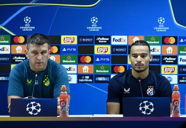 Football, CL, Dinamo Zagreb, Press conference