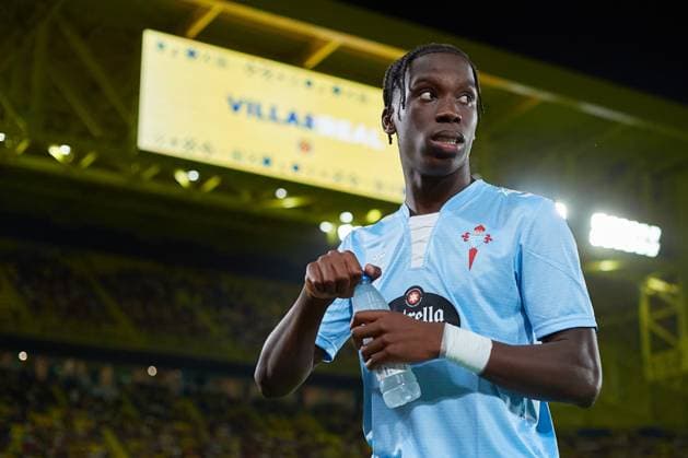 LaLiga EA Sports, Villarreal CF v RC Celta de Vigo VILLARREAL, SPAIN - AUGUST 26: Ilaix Moriba Central Midfield of RC Celta de Vigo looks on prior the LaLiga EA Sports match between Villarreal CF and RC Celta de Vigo at La Ceramica Stadium on August 26, 2024 in Villarreal, Spain. (Photo by Jose Torres Photo Players Images Magara Press) Villarreal La Ceramica Stadium Spain Copyright: xJosexTorresx