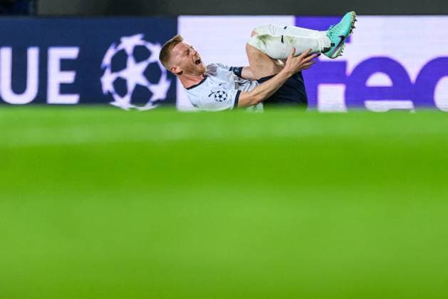 240827 Anders Christiansen of Malmö FF during the UEFA Champions League football match between Sparta Prague and Malmö FF on August 27, 2024 in Prague Photo Mathilda Ahlberg BILDBYRAN kod MA MA0710 fotboll football soccer fotball champions league sparta prag malmö ff bbeng bbauto depp  Copyright: MATHILDAxAHLBERG BB240827MA089