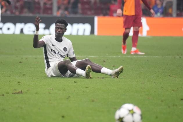 Cheikh Niasse of Young Boys during the UEFA Champions League Play-Offs Second Leg match between Galatasaray and Young Boys at Rams Park Stadium in Istanbul , Turkey on August 27 , 2024. ( Photo by Seskimphoto ) Istanbul Turkey Istanbul Turkey Copyright: xSeskimphotox Gsaray-YoungBoys-27824 (162)