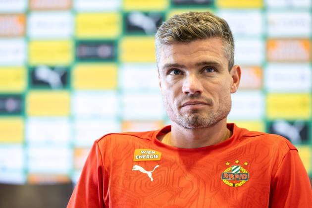Football, EL Quali, SK Rapid Wien press conference