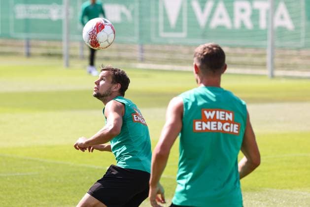 Football, EL-Quali, Rapid Vienna, Press conference