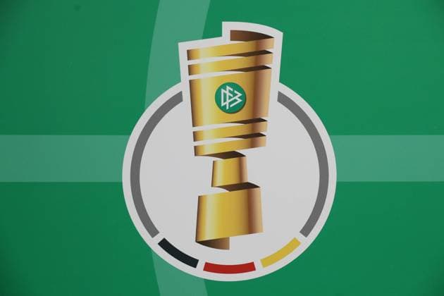 DFB Pokal FC Carl Zeiss Jena vs Bayer 04 Leverkusen, 28 08 24 Logo of the DFB Pokal, graphic, symbolic image, feature soccer, DFB Pokal, 1 round FC Carl Zeiss Jena vs Bayer 04 Leverkusen on 28 08 24 at Ernst Abbe Sportfeld ad hoc arena, Jena DFL REGULATIONS PROHIBIT ANY USE OF PHOTOGRAPHS AS IMAGE SEQUENCES AND OR QUASI VIDEO Copyright: xBEAUTIFULxSPORTS JanxKaeferx