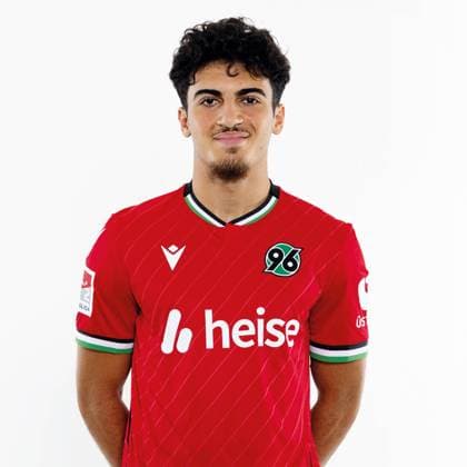 Husseyn Chakroun, Hannover 96 portrait appointment season 2024 2025 2 BL Bundesliga Copyright Hannover 96 Lars Kaletta Fussball GER portrait introduction presentation press appointment headshot headshots xptt Poolfoto Hannover 96 Lars Kaletta ,EDITORIAL USE ONLY