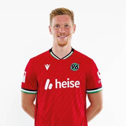 Marcel Halstenberg, Hannover 96 Portrait appointment Season 2024 2025 2 BL Bundesliga Copyright Hannover 96 Lars Kaletta Football GER Portrait Presentation Press appointment Headshot Headshots xptt Poolfoto Hannover 96 Lars Kaletta ,EDITORIAL USE ONLY