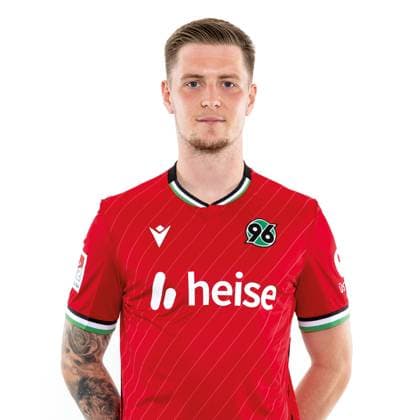 Josh Knight, Hannover 96 Portrait appointment Season 2024 2025 2 BL Bundesliga Copyright Hannover 96 Lars Kaletta Football GER Portrait Presentation Press appointment Headshot Headshots xptt Poolfoto Hannover 96 Lars Kaletta ,EDITORIAL USE ONLY
