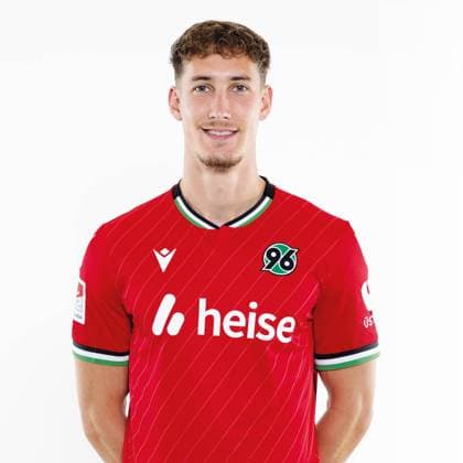 Phil Neumann, Hannover 96 Portrait appointment Season 2024 2025 2 BL Bundesliga Copyright Hannover 96 Lars Kaletta Football GER Portrait Presentation Press appointment Headshot Headshots xptt Poolfoto Hannover 96 Lars Kaletta ,EDITORIAL USE ONLY