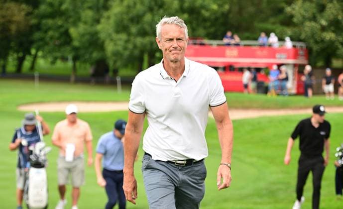 Mark Foster on the 9th Green Betfred British Masters 2024, Pro-Am, Golf, The Belfry, Sutton Coldfield, UK - 28 Aug 2024  Copyright: xGreigxCowie Shutterstockx 14672195di