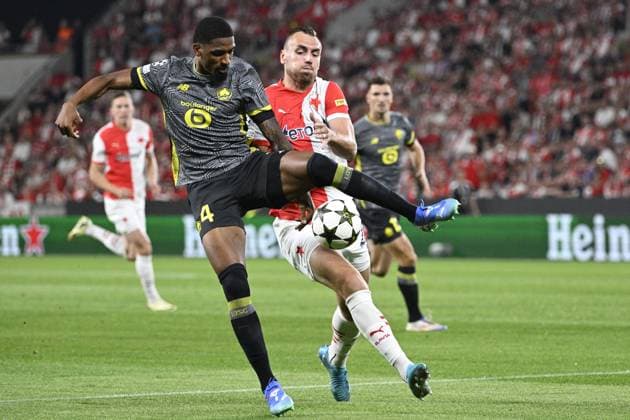 Football, CL-Quali, Slavia Prague - Lille OSC