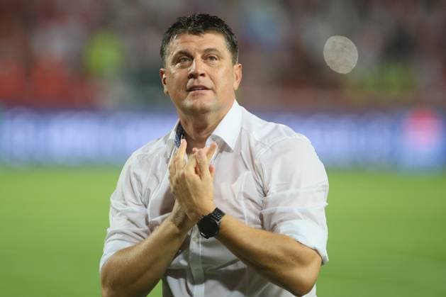 CRVENA ZVEZDA vs BODE GLIMT VLADAN MILOJEVIC Red Star football coach at the UEFA Champions League qualification match against Bodo Glimt at the Rajko Mitic Stadium, Belgrade 28.08.2024. Ivica Veselinov MN PRESS Football, Champions League, Red Star, Bodo Glimt, Qualifications Belgrade Stadion Rajko Mitic Serbia Copyright: xIvicaxVeselinovx xMNxPressx