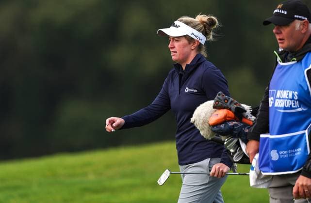 2024 KPMG Women s Irish Open, Carton House, Kildare 29 8 2024 Anna Foster walks up the 12th Anna Foster walks up the 12th 29 8 2024  Copyright: x INPHO BenxBradyx BB4_7643