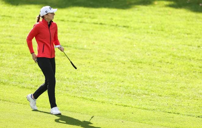 2024 KPMG Women s Irish Open, Carton House, Kildare 29 8 2024 Kate Dillon walks down the 8th Kate Dillon walks down the 8th 29 8 2024  Copyright: x INPHO BenxBradyx BB4_8131