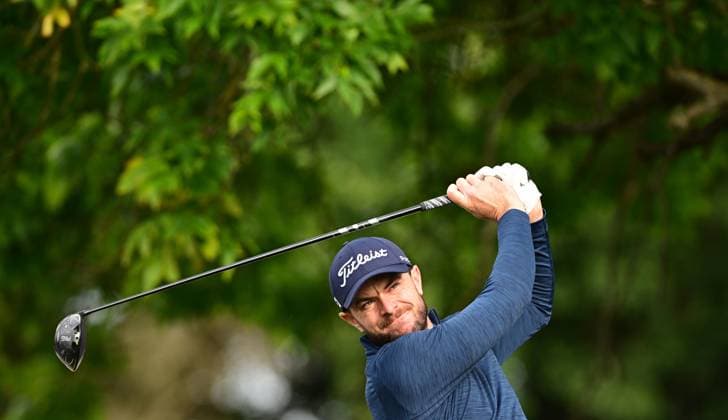Laurie Canter on the 16th Tee Betfred British Masters 2024, Day One, Golf, The Belfry, Sutton Coldfield, UK - 29 Aug 2024  Copyright: xGreigxCowie Shutterstockx 14672246ay
