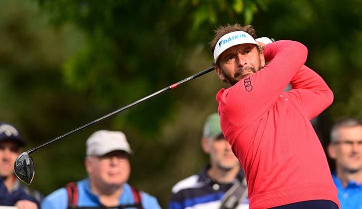 Joost Luiten on the 16th Tee Betfred British Masters 2024, Day One, Golf, The Belfry, Sutton Coldfield, UK - 29 Aug 2024  Copyright: xGreigxCowie Shutterstockx 14672246av