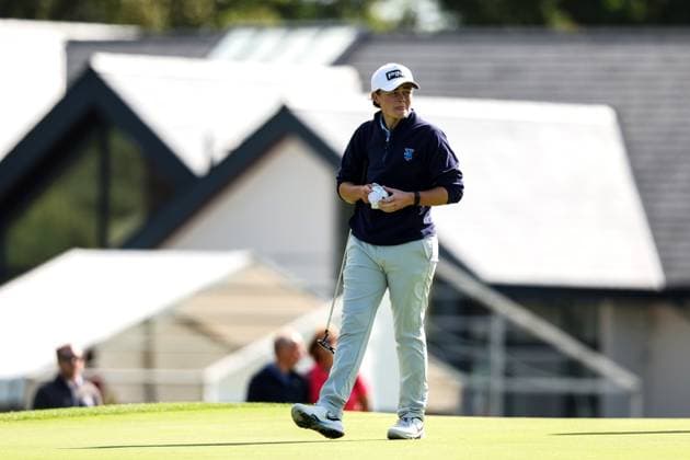 2024 KPMG Women s Irish Open, Carton House, Kildare 29 8 2024 Annabel Wilson on the 4th green Annabel Wilson on the 4th green 29 8 2024  Copyright: x INPHO BenxBradyx BB4_8431
