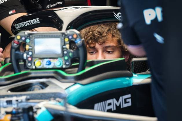 Formula 1, Italian GP in Monza - Kimi Antonelli ahead of debut