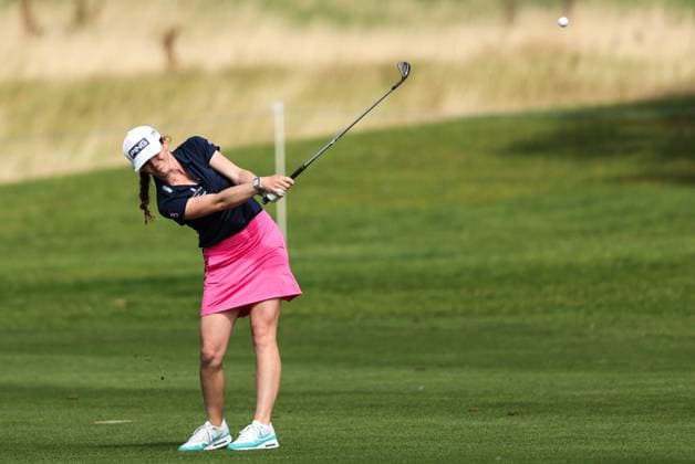 2024 KPMG Women s Irish Open, Carton House, Kildare 29 8 2024 Lauren Walsh plays a shot on the 3rd fairway Lauren Walsh plays a shot on the 3rd fairway 29 8 2024  Copyright: x INPHO BenxBradyx BB4_9169
