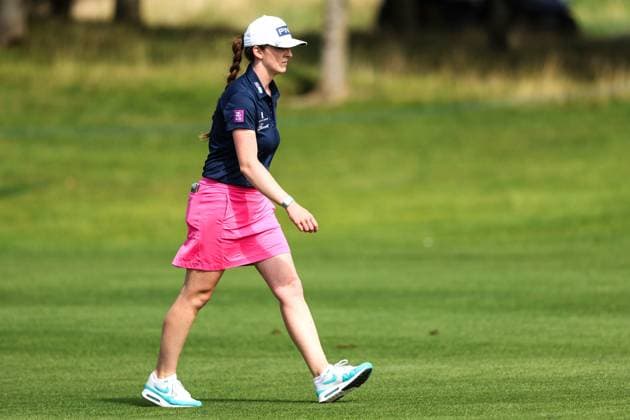 2024 KPMG Women s Irish Open, Carton House, Kildare 29 8 2024 Lauren Walsh walks down the 3rd fairway Lauren Walsh walks down the 3rd fairway 29 8 2024  Copyright: x INPHO BenxBradyx BB4_9171