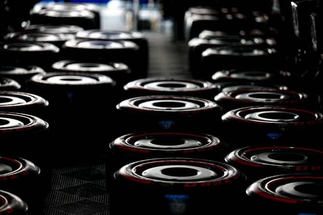 Pirelli tires, F1 Grand Prix of Italy at Autodromo Nazionale Monza on August 29, 2024 in Monza, Italy Photo by HOCH ZWEI Monza Italy