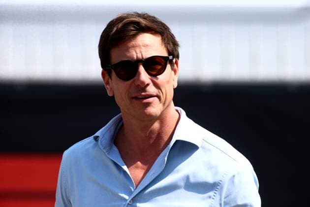 29 08 2024, xsvx, Motorsport FIA Formula 1, Italian Grand Prix 2024 emspor, v l Team Principal Toto Wolff Mercedes AMG Petronas FIA REGULATIONS PROHIBIT ANY USE OF PHOTOGRAPHS as IMAGE SEQUENCES and or QUASI VIDEO Monza