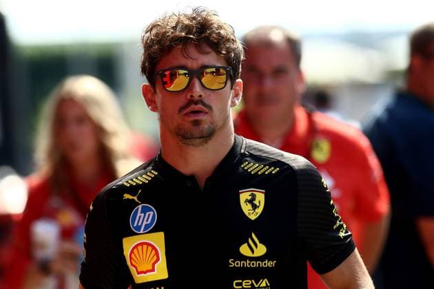 29 08 2024, xsvx, Motorsport FIA Formula 1, Italian Grand Prix 2024 emspor, v l Charles Leclerc Ferrari starting number 16 FIA REGULATIONS PROHIBIT ANY USE OF PHOTOGRAPHS as IMAGE SEQUENCES and or QUASI VIDEO Monza