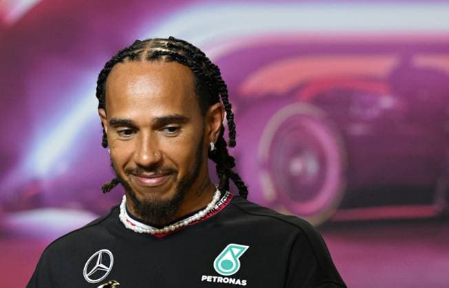 August 29, 2024, Monza, Italy: Mercedes driver Lewis Hamilton of Britain attends a press conference, PK, Pressekonferenz at the Monza race truck in Monza, Italy, 29 August 2024. The Formula 1 Grand Prix of Italy is held at the circuit on 01 September. ANSA DANIEL DAL ZENNARO ITALY FORMULA ONE  - ZUMAa110 20240829_zaf_a110_097 Copyright: xDanielxDalxZennarox