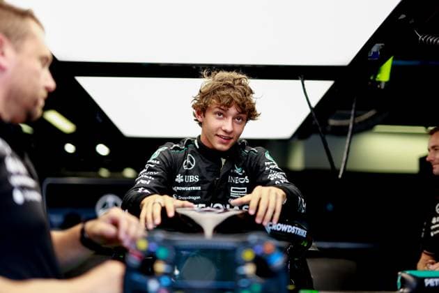 12 Andrea Kimi Antonelli ITA, Mercedes AMG Petronas F1 Team , F1 Grand Prix of Italy at Autodromo Nazionale Monza on August 29, 2024 in Monza, Italy Photo by HOCH ZWEI Monza Italy