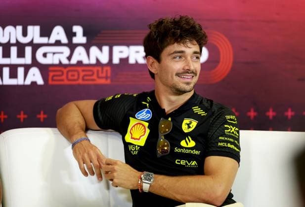 16 Charles Leclerc MCO, Scuderia Ferrari HP , F1 Grand Prix of Italy at Autodromo Nazionale Monza on August 29, 2024 in Monza, Italy Photo by HOCH ZWEI Monza Italy