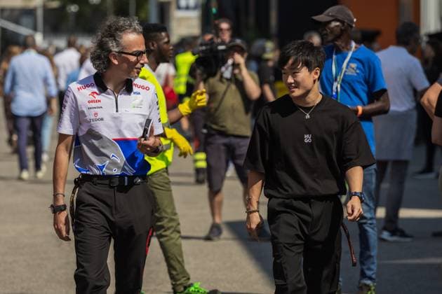 Autodromo di Monza, Monza, Italy. 29.August.2024; Yuki Tsunoda of Japan and Visa Cash App RB Formula One Team during Formula One Italian Grand Prix  (264617187)