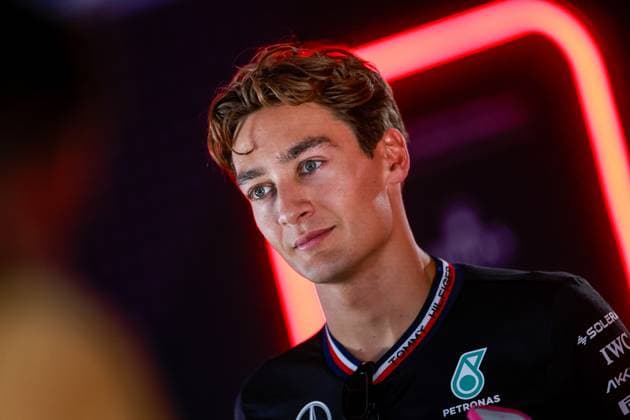 63 George Russell GBR, Mercedes AMG Petronas F1 Team , F1 Grand Prix of Italy at Autodromo Nazionale Monza on August 29, 2024 in Monza, Italy Photo by HOCH ZWEI Monza Italy