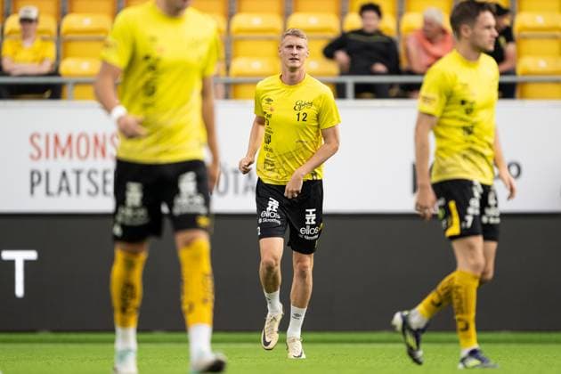 240829 Emil Holten of Elfsborg during warmup ahead off the UEFA Europa League playoff between Elfsborg and Molde on August 29, 2024 in Boras Photo Jörgen Jarnberger BILDBYRAN COP 112 JJ0394 fotboll football soccer fotball uefa europa league playoff elfsborg molde bbeng  Copyright: JÖRGENxJARNBERGER BB240829JJ011