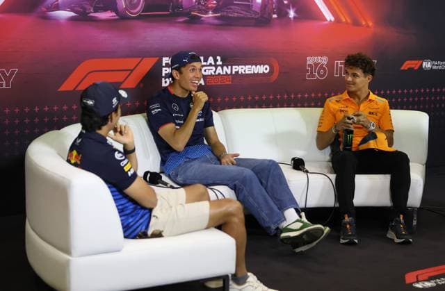 Monza- F1 Italy Grand Prix 2024& xA;Formula 1 & xA;Monza Formula 1 & xA;& xA press conference, PK, Pressekonferenz  Copyright: xSergioxBisi IPAxSportx xipa-agenx xx IPA_49168885 IPA_Agency_IPA49168885
