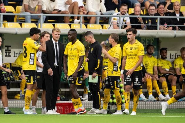 240829 Manager Oscar Hiljemark of Elfsborg during the UEFA Europa League playoff between Elfsborg and Molde on August 29, 2024 in Boras Photo Jörgen Jarnberger BILDBYRAN COP 112 JJ0394 fotboll football soccer fotball uefa europa league playoff elfsborg molde bbeng  Copyright: JÖRGENxJARNBERGER BB240829JJ023