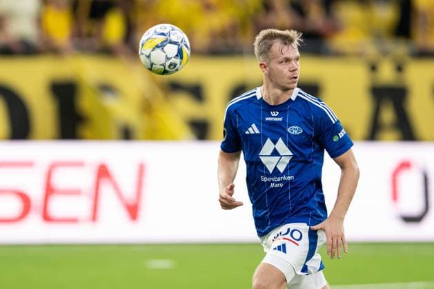240829 Eirik Haugan of Molde during the UEFA Europa League playoff between Elfsborg and Molde on August 29, 2024 in Boras Photo Jörgen Jarnberger BILDBYRAN COP 112 JJ0394 fotboll football soccer fotball uefa europa league playoff elfsborg molde bbeng  Copyright: JÖRGENxJARNBERGER BB240829JJ030