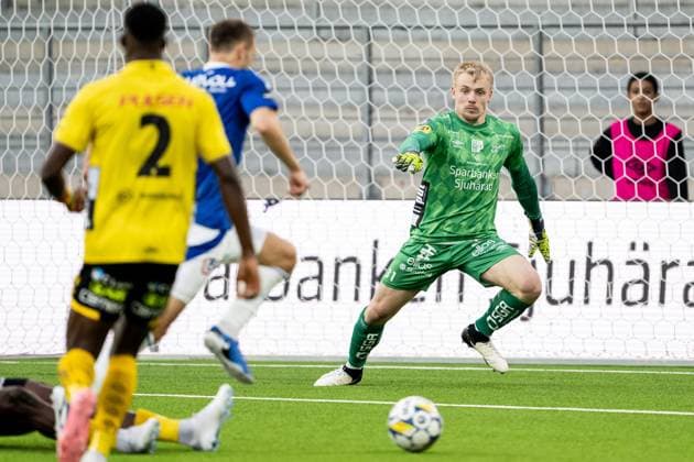 240829 Goalkeeper Isak Pettersson of Elfsborg during the UEFA Europa League playoff between Elfsborg and Molde on August 29, 2024 in Boras Photo Jörgen Jarnberger BILDBYRAN COP 112 JJ0394 fotboll football soccer fotball uefa europa league playoff elfsborg molde bbeng  Copyright: JÖRGENxJARNBERGER BB240829JJ032