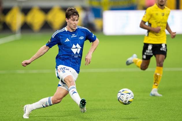 240829 Emil Breivik of Molde during the UEFA Europa League playoff between Elfsborg and Molde on August 29, 2024 in Boras Photo Jörgen Jarnberger BILDBYRAN COP 112 JJ0394 fotboll football soccer fotball uefa europa league playoff elfsborg molde bbeng  Copyright: JÖRGENxJARNBERGER BB240829JJ034