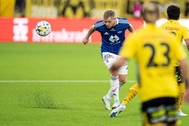 240829 Eirik Haugan of Molde during the UEFA Europa League playoff between Elfsborg and Molde on August 29, 2024 in Boras Photo Jörgen Jarnberger BILDBYRAN COP 112 JJ0394 fotboll football soccer fotball uefa europa league playoff elfsborg molde bbeng  Copyright: JÖRGENxJARNBERGER BB240829JJ035