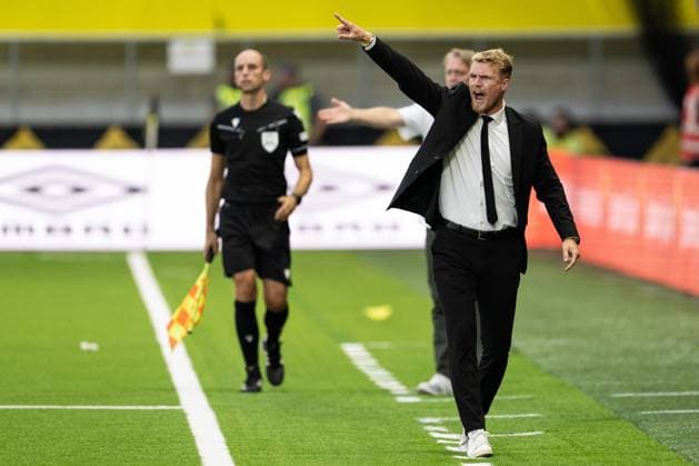 240829 Manager Oscar Hiljemark of Elfsborg during the UEFA Europa League playoff between Elfsborg and Molde on August 29, 2024 in Boras Photo Jörgen Jarnberger BILDBYRAN COP 112 JJ0394 fotboll football soccer fotball uefa europa league playoff elfsborg molde bbeng  Copyright: JÖRGENxJARNBERGER BB240829JJ036