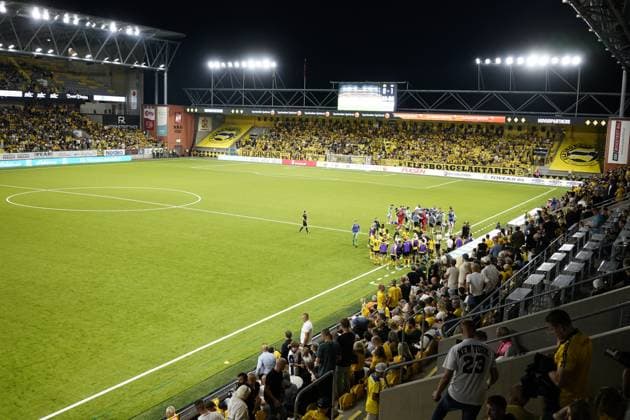 BORAS, SWEDEN 20240829 The teams gather before kickoff in extra time during Thursdays Europa League qualifying match between IF Elfsborg and Molde FK at Boras Arena BORAS SWEDEN x9200x  Copyright: xAdamxIhse TTx KVAL EUROPA LEAUE ELFSBORG-MOLDE
