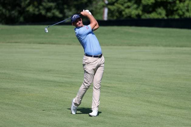 ATLANTA, GA - AUGUST 29: Christiaan Bezuidenhout (ZAF) during the opening round of the 2024 Tour Championship at on August 29, 2024 at East Lake Golf Club in Atlanta, Georgia. (Photo by Michael Wade Icon Sportswire) GOLF: AUG 29 PGA, Golf Herren FedExCup Playoffs - TOUR Championship EDITORIAL USE ONLY Icon08292409