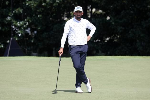 ATLANTA, GA - AUGUST 29: Matthieu Pavon (FRA) during the opening round of the 2024 Tour Championship at on August 29, 2024 at East Lake Golf Club in Atlanta, Georgia. (Photo by Michael Wade Icon Sportswire) GOLF: AUG 29 PGA, Golf Herren FedExCup Playoffs - TOUR Championship EDITORIAL USE ONLY Icon08292419