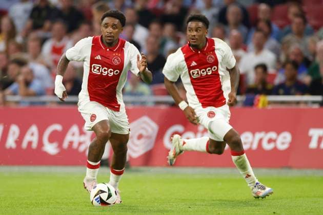 AMSTERDAM, 29-08-2024 , JohanCruyff Arena, Europa League Play Offs, season 2024 2025, Ajax- Jagiellonia Bialystok. Ajax player Steven Bergwijn Ajax - Jagiellonia Bialystok  x26143796x Copyright: